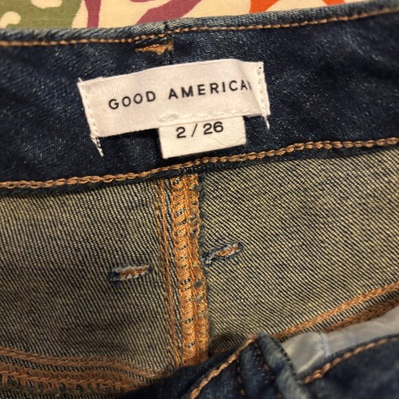 Good American GOOD LEGS SKINNY JEANS | BLUE609 - BLUE609 / Regular / size 2/26 - Picture 2 of 5